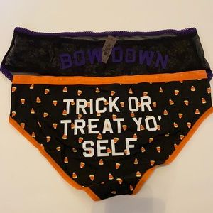 Victoria’s Secret Halloween panty bundle